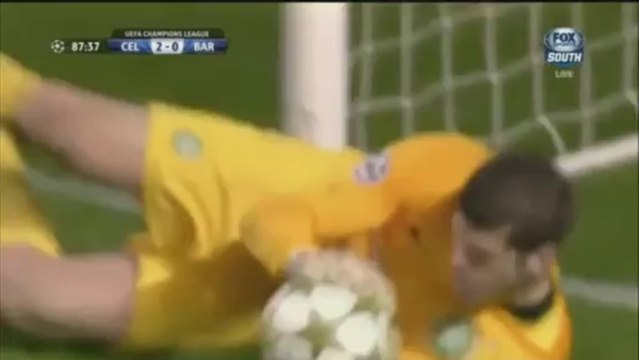 Celtic Glasgow - FC Barcelona 2:1 (7.11.2012) Liga Mistrzów - faza grupowa, 4. kolejka