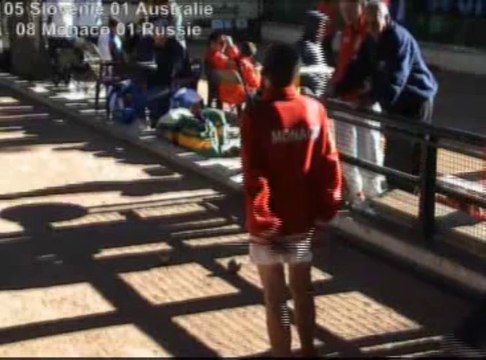 2ème tour double U14, Challenge International Denis Ravera, Sport-Boules, Monaco 2013