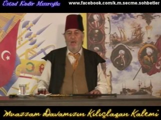 Filistin Cephesinin çökmesi, Üstad Kadir Mısıroğlu