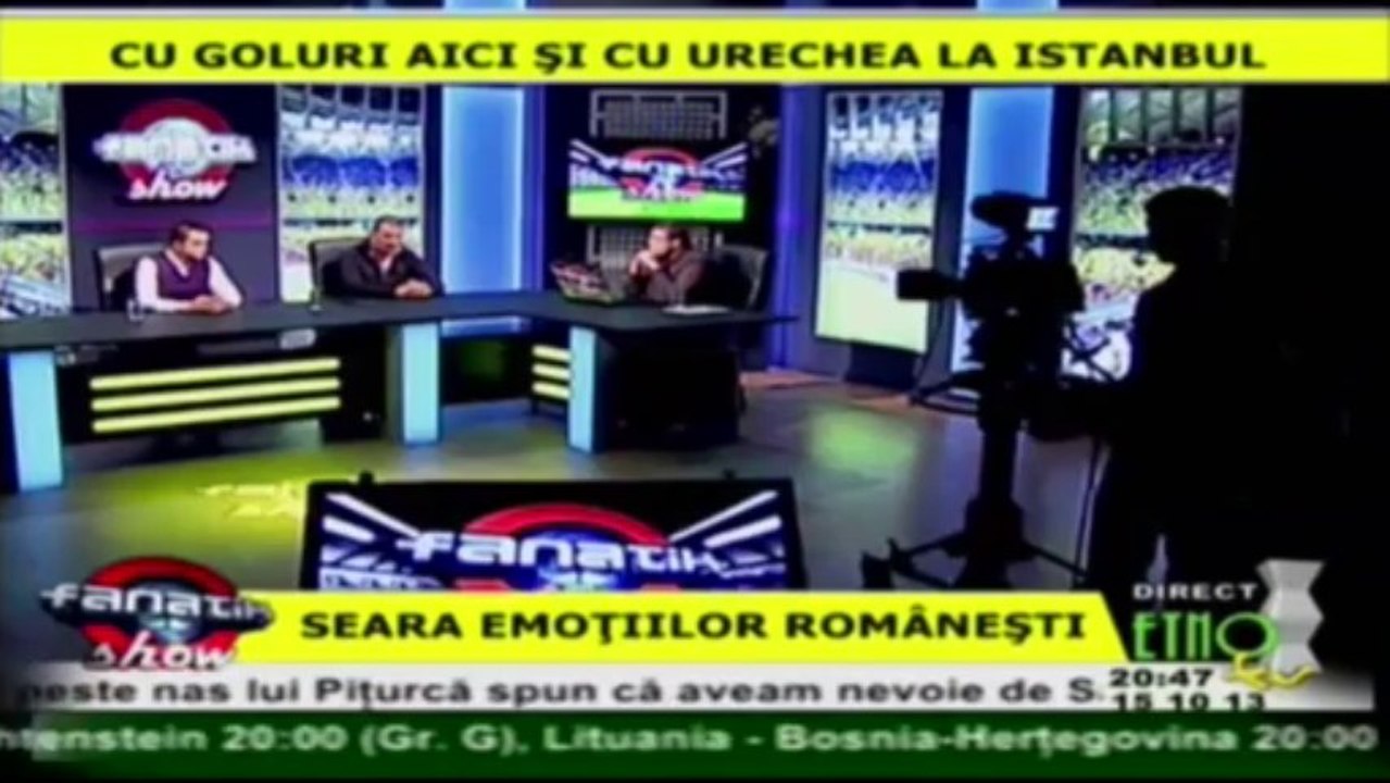 Ionut Chirila la FANATIK SHOW (15.10.2013)