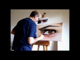 Video asi se hizo los ojos de Anas por el pintor realista Jose Maria Madrid