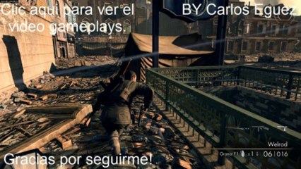 gameplays Sniper EliteV2 primeras Campanas by carlos eguez
