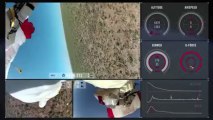 Le saut supersonique de Felix Baumgartner en caméra embarquée
