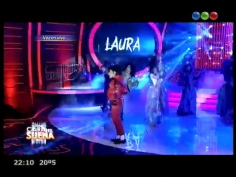 Laura Esquivel imitó a Michael Jackson - Tu cara me suena