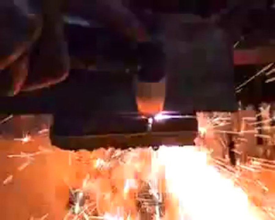 Plasma Cutters | Longevity ForceCut 50amp Plasma Cutter Cutting 3/8"