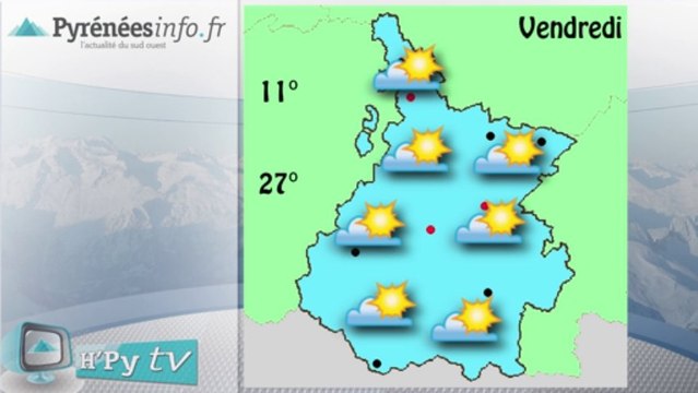 [H'Py Tv]La Météo des Hautes-Pyrénées (16 octobre 2013)