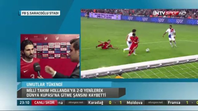 Hasan Ali Kaldırım Röportajı - Türkiye:0 - Hollanda:2