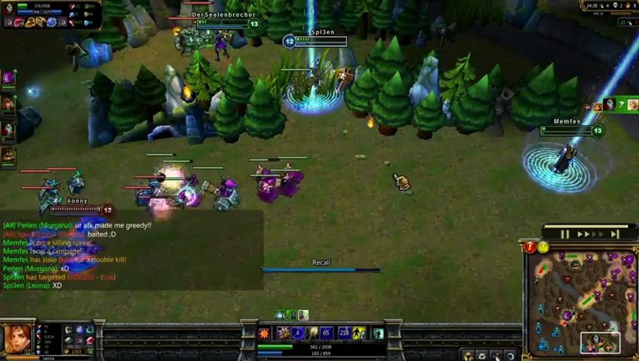 LOL FUN - Ashe shaco and leona's have fun league-of-legends