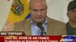 (Vídeo) Autoridades venezolanas detienen a 24 personas por el caso Air France