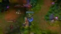 LOL FUN - Bug lee sin kick - league-of-legends