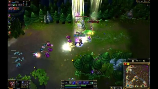 LOL FUN - counter fiora ultim lesson 1 by warwick - league-of-legends