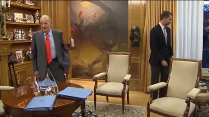 El Rey reaparece tras la operación de cadera