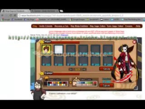 Ninja Saga Hack [Octobre 2013],Ninja Saga Triche Jetons Gratuit et illimité [ios,iphone,android] FR