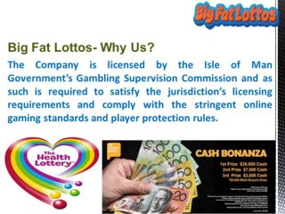 Big Fat Lottos- Online Lottery Portal