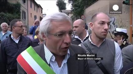 Priebke ad Albano: calci, pugni e funerale interrotto