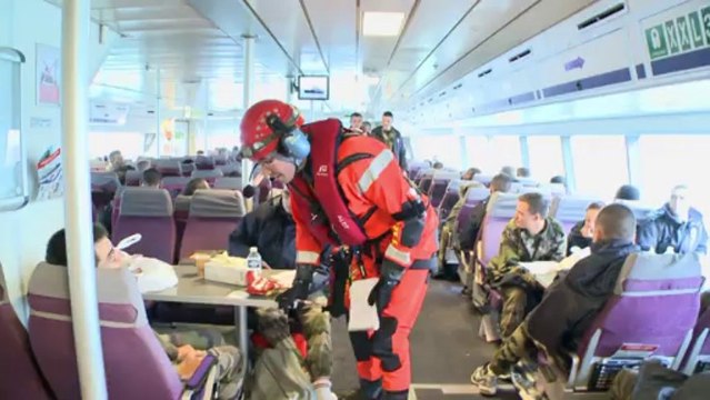 Exercice de secours à naufragés : SAREX 2013
