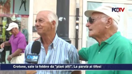 Crotone, sale la febbre da "piani alti". La parola ai tifosi