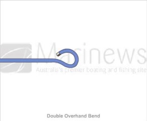 How to tie  Double Overhead Bend Knot