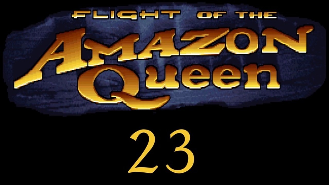 Let's Play Flight of the Amazon Queen - #23 - Führer durch das Labyrinth