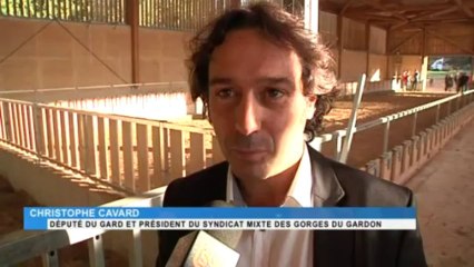 Pastoralisme : une bergerie pédagogique inaugurée dans les gorges du gardon