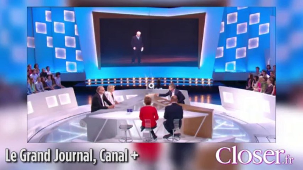 Le Grand Journal : Nadine Morano découvre une lettre de Guy Bedos