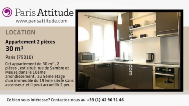 Appartement 1 Chambre à louer - Canal St Martin, Paris - Ref. 6442