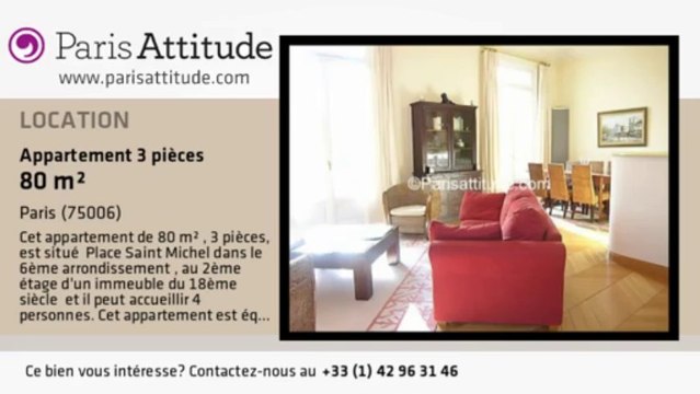Appartement 2 Chambres à louer - Quartier Latin/St Michel, Paris - Ref. 5940