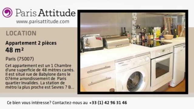 Appartement 1 Chambre à louer - Invalides, Paris - Ref. 3558