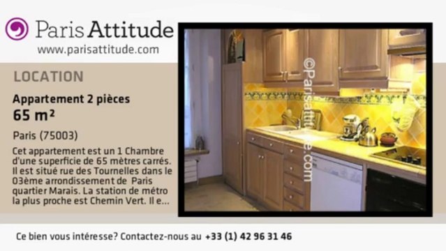 Appartement 1 Chambre à louer - Place des Vosges, Paris - Ref. 3947