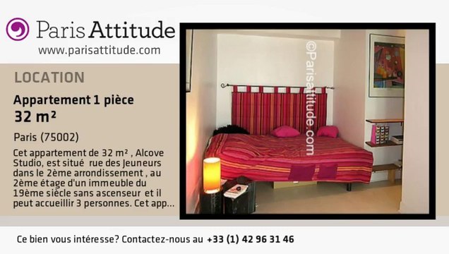 Appartement Alcove Studio à louer - Montorgueil, Paris - Ref. 7759