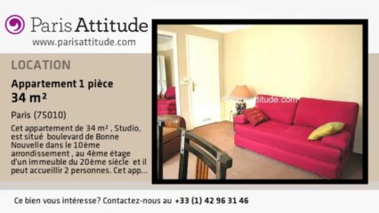 Appartement Studio à louer - Grands Boulevards/Bonne Nouvelle, Paris - Ref. 6607