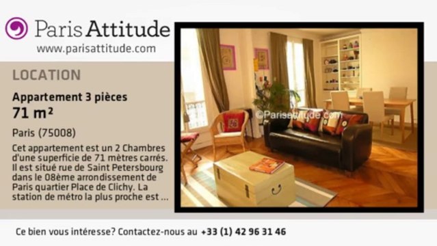 Appartement 2 Chambres à louer - Batignolles, Paris - Ref. 1286