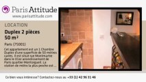 Duplex 1 Chambre à louer - Châtelet, Paris - Ref. 675