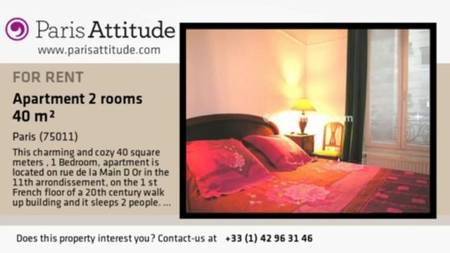 1 Bedroom Apartment for rent - Ledru-Rollin, Paris - Ref. 7021