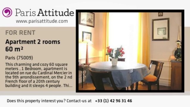 1 Bedroom Apartment for rent - Place de Clichy, Paris - Ref. 5863