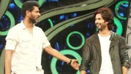 Prabhu Dheva Is A Perfectionist, Tough Task Master - Shahid Kapoor