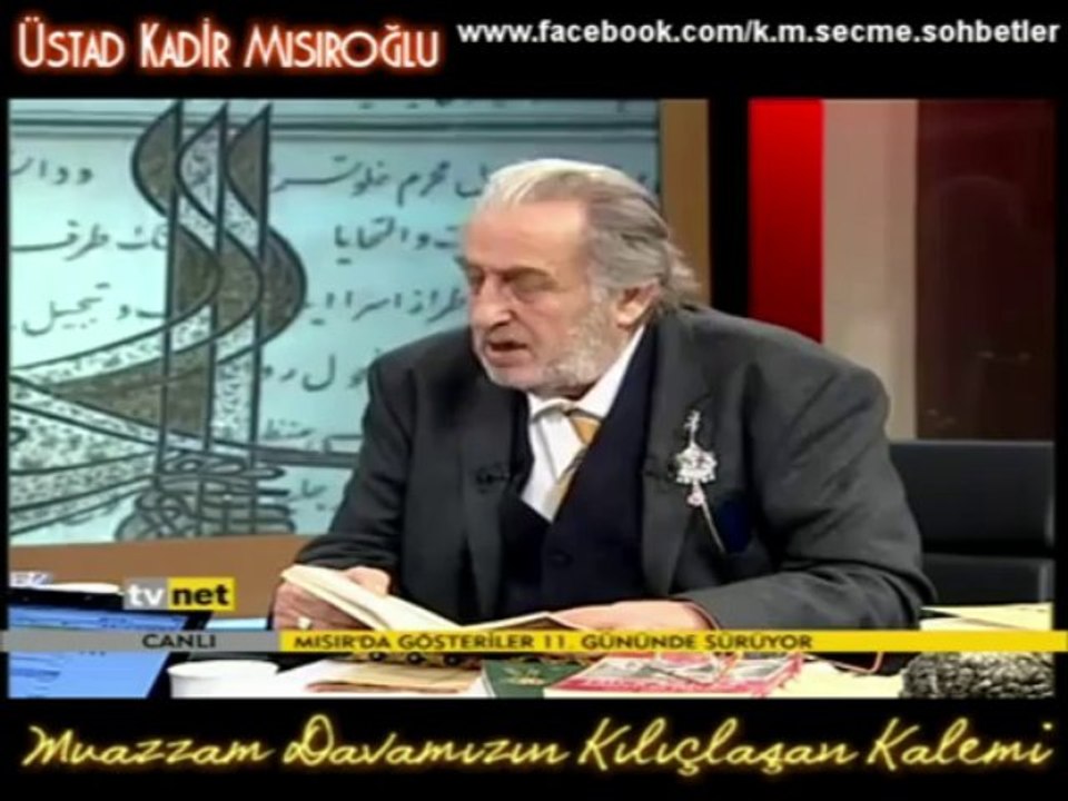 Ölünün de hakkı var, Üstad Kadir Mısıroğlu
