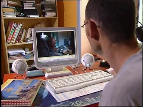 Gilles Alberty : reportage sur France3 en 2007 sur sa passion du voyage à vélo