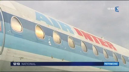 Une nouvelle vie pour l'avion "Caravelle" de l'aéroport de Rennes !