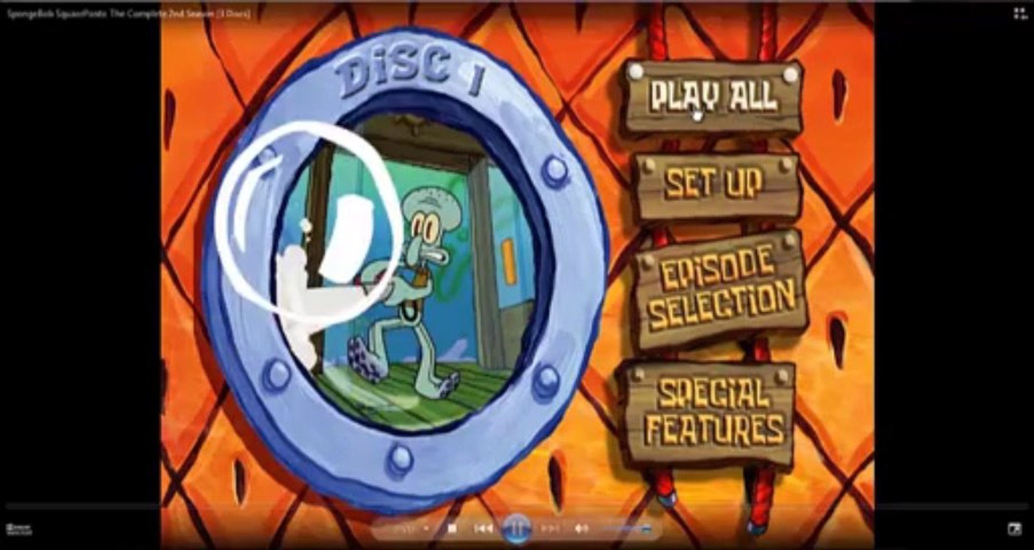 The Spongebob Squarepants Movie Dvd Menu