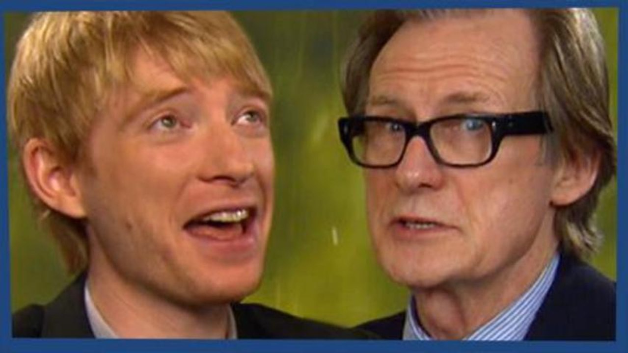 Bill Nighy & Domhnall Gleeson | Alles eine Frage der Zeit Interview
