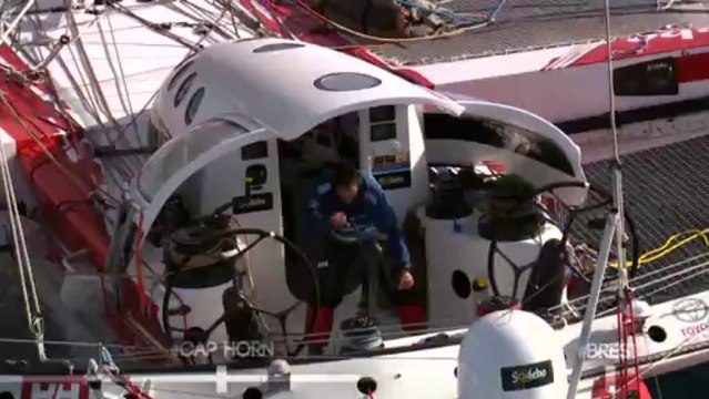 Maxi Trimaran Sodebo : Parcours du Tour du Monde 2013