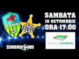 PROMO ||| ZIMBRU vs SHERIFF ||| 19 OCTOMBRIE, Sambata, Ora 17:00