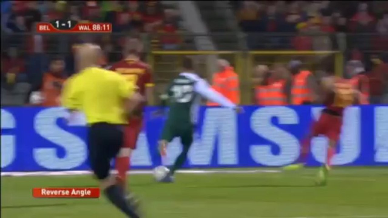 WM-Quali: Ramsey als Partycrasher - Belgien kümmert's wenig