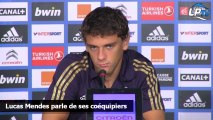 Lucas Mendes s'exprime sur ses coéquipiers