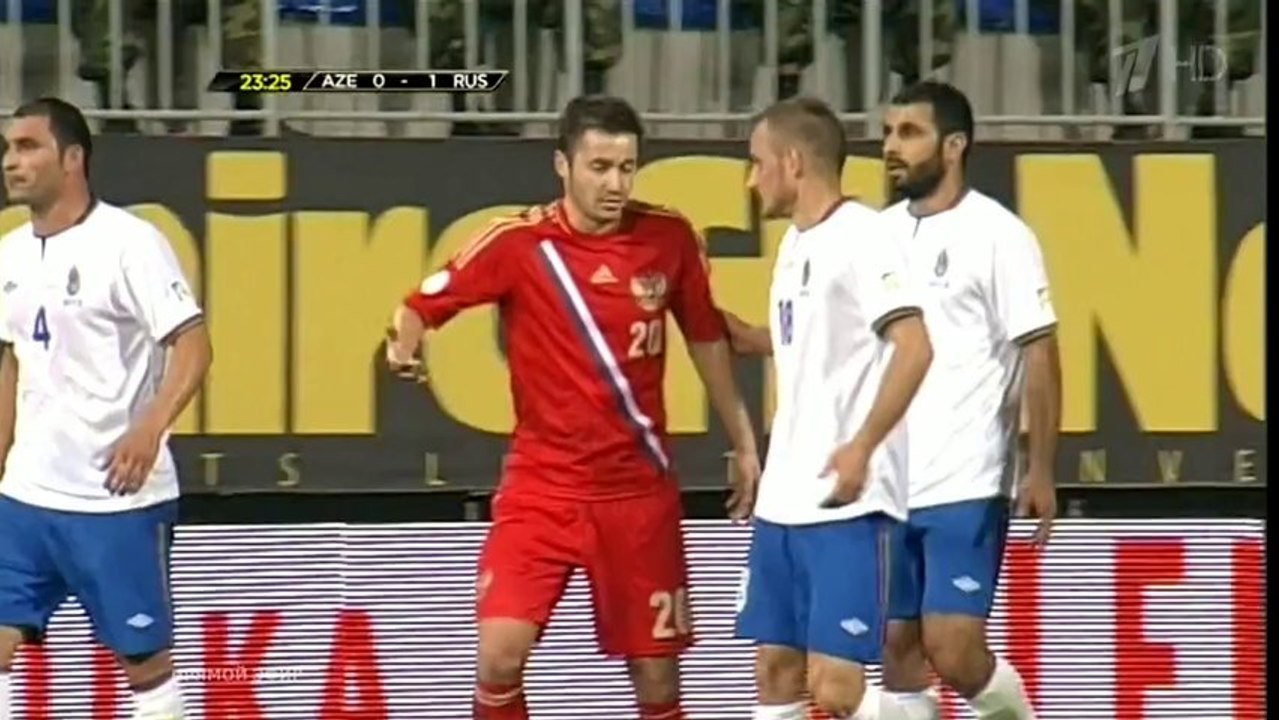 【WCQ2014】Azerbaijan vs Russia 1st - 15.10.2013