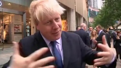 Boris Johnson visits M&S in Shanghai