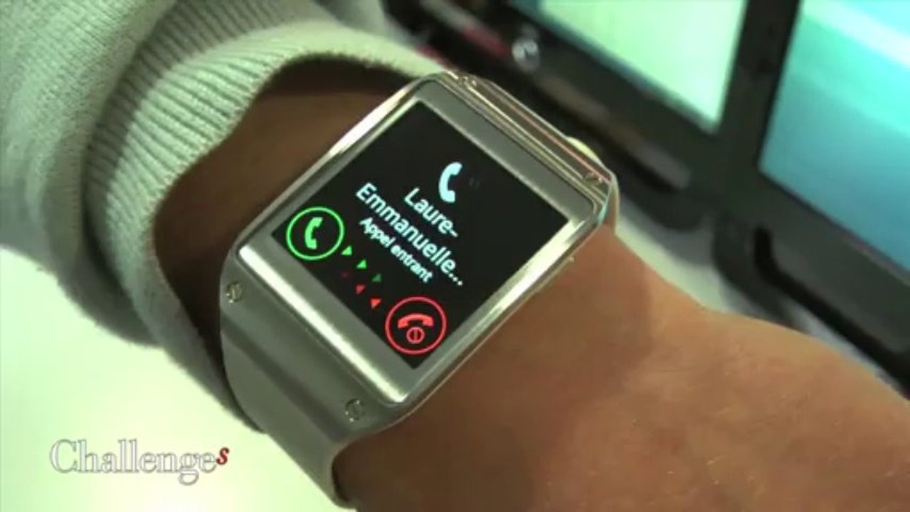 La Galaxy Gear de Samsung au banc d'essai