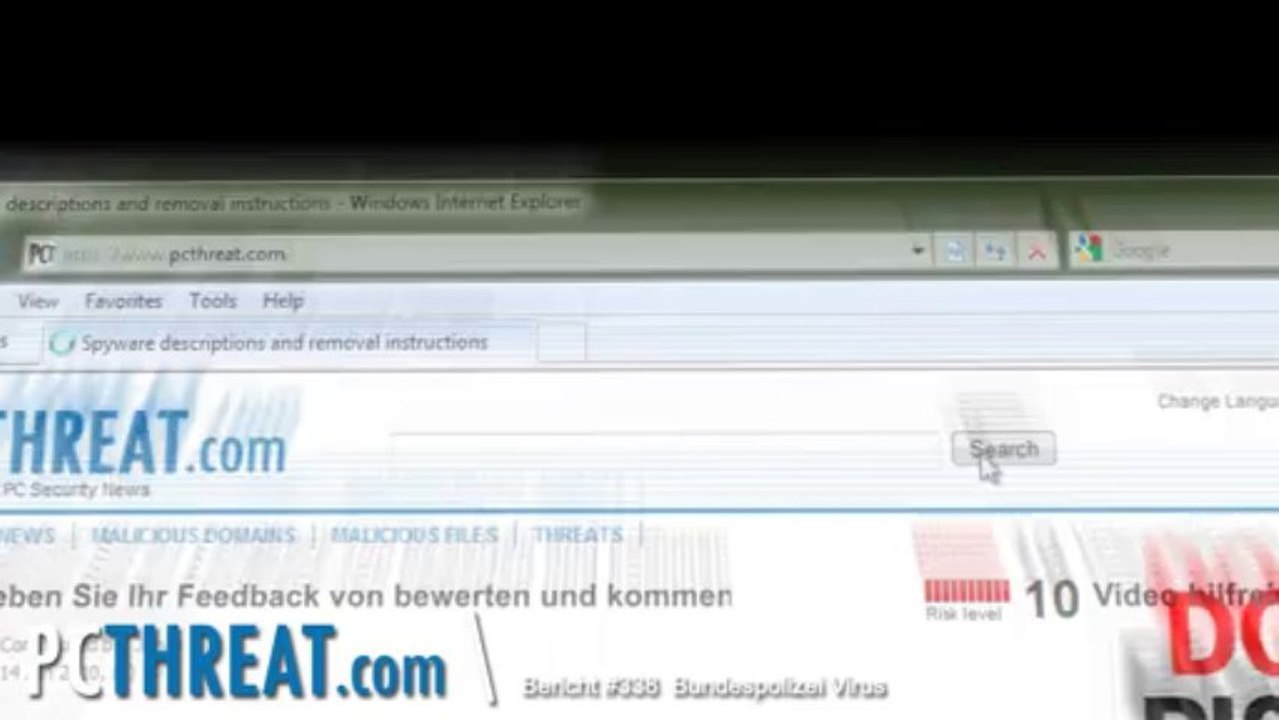 Entfernen Bundespolizei Virus