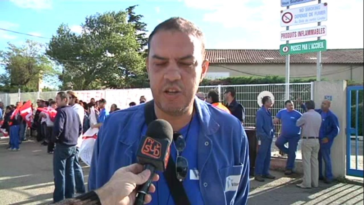 Vitembal : en attente de repreneur les salariés manifestent pour sauver 115 emplois